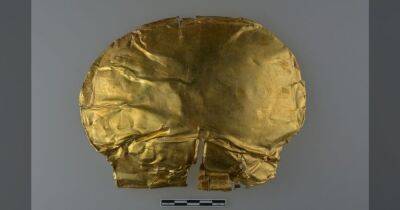 В Китае нашли 3000-летнюю золотую погребальную маску