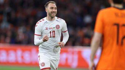 Эриксен, переживший остановку сердца, забил фантастический мяч за Данию в Лиге наций: видео гола