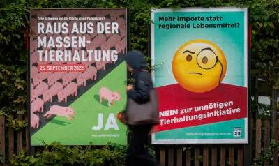 Швейцарія на референдумі проголосує щодо заборони промислового фермерства
