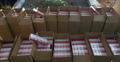 ФОТО. Задержан подозреваемый в незаконной торговле сигарет: изъято более 1 миллиона сигарет