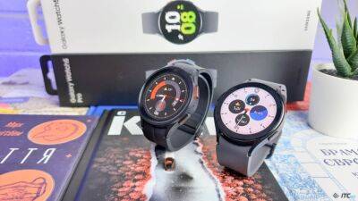 Обзор Samsung Galaxy Watch 5 и Galaxy Watch 5 Pro: полноценные смарт-часы с ЭКГ, GPS и NFC, но без физического базеля - itc.ua - Украина - Николаевская обл.