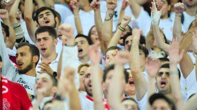 Грузинские фанаты исполнили знаменитую кричалку о путине перед матчем Лиги наций