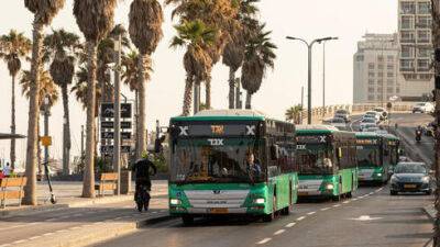 Как будут ездить автобусы "Эгеда" перед началом и по окончании Йом-Кипур