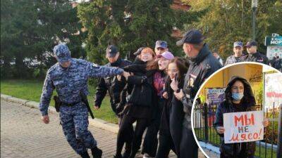 "Мы не мясо": в россии снова митингуют против мобилизации – кадры задержания