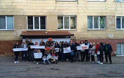 Мешканці Сєвєродонецька, Рубіжного, Кремінної вийшли на акцію протесту проти "референдуму"