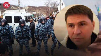 Смогут остаться в Украине, – Подоляк сказал, что делать мобилизованным из оккупированного Крыма