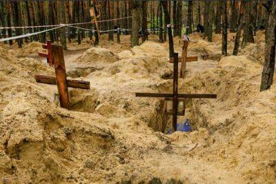 В Ізюмі завершили ексгумацію тіл із масового поховання