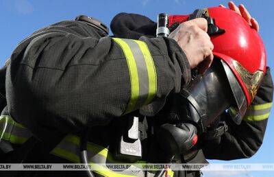 При пожаре в Минске спасли двое мужчин