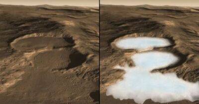 На Марсе когда-то были ледники, но гравитация сделала их страннее всего, что нам известно