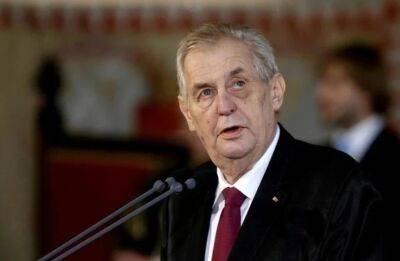 Президент Чехии сообщил о тотальном поражении левых сил на выборах в стране
