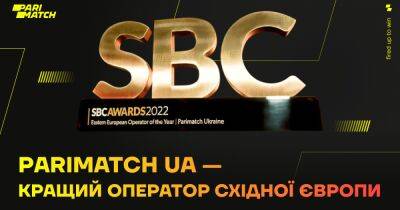 SBC Awards 2022: Parimatch Ukraine – лучший беттинг и iGaming оператор в Восточной Европе