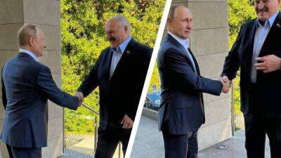 Лукашенко приехал в россию на переговоры с путиным и бросился оправдывать мобилизацию