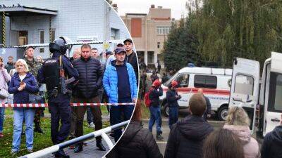 Испуганные дети и полный хаос: видео из школы в Ижевске, где произошла смертельная стрельба