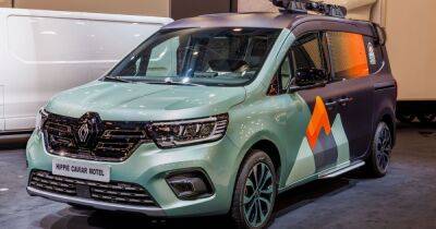 Новый Renault Kangoo превратили в уникальный автодом на одного (видео)