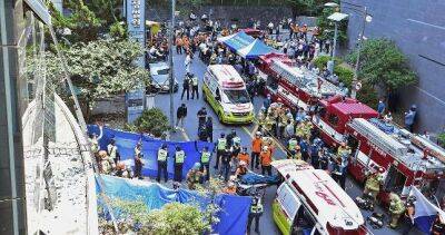 Семь человек погибли при пожаре в торговом центре Южной Кореи