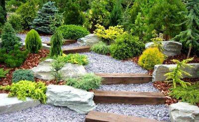 40 Потрясающих примеров лестниц и ступенек в саду