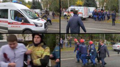 Стрельба в школе Ижевска: 15 убитых, десятки раненых