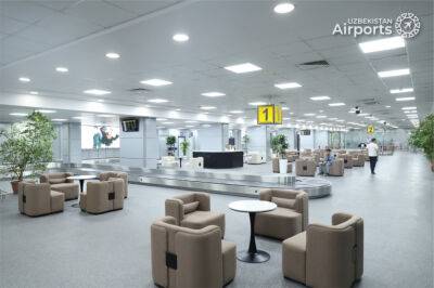 В аэропорту Ташкента запустили обновленный зал повышенной комфортности для прибывающих пассажиров. Фото