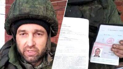 Забрали на войну 5 дней назад: первый российский "мобик" сдался в пллон бойцам ВСУ