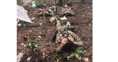 Нацгвардейцы захватили в плен два майора российских войск (видео)