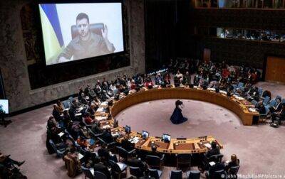 Зеленский выступил на заседании Совбеза ООН