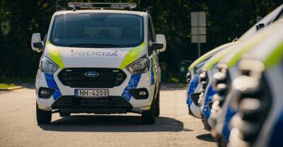 ФОТО: Государственная полиция получила новые автомобили, дроны и лодку