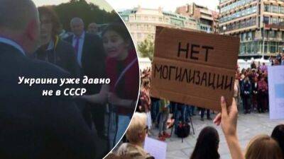 "Мы не слепые": на митинге в Кабардино-Балкарии объясняли чиновнику, что россия оккупант