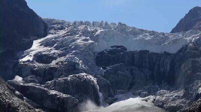 Швейцарские ледники побили рекорды таяния