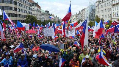 "Чехия прежде всего": в Праге требовали отменить санкции против России