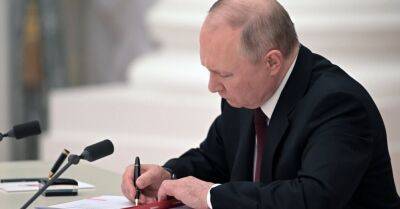 В Кремле завтра подпишут документы об аннексии 4 областей Украины