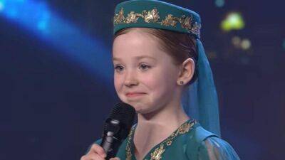 Довела до слез, рассказывая о войне: 8-летняя украинка покорила судей испанского талант-шоу