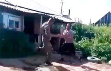 Пьяный оккупант устроил бойню, вернувшись домой из Украины