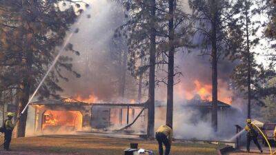 Лесные пожары и экстремальная погода в Калифорнии
