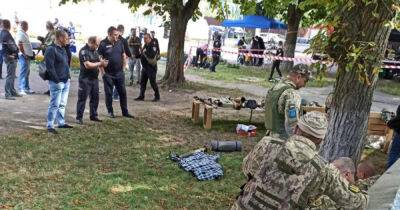 В Чернигове на выставке вооружения сработал гранатомет: есть пострадавшие дети (ФОТО)