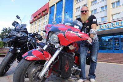 Все дороги ведут мотоциклистов в Лиду. В Белогруде проходит XIV международный Лидский байк-фестиваль