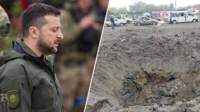 Так могут поступать только законченные террористы, – Зеленский отреагировал на удар по Запорожью