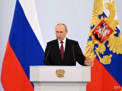 "Англосаксам уже мало санкций". Путин обвинил США во взрывах на "Северных потоках"