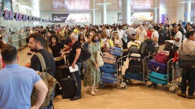 4 млн пассажиров за два месяца: названы пиковые дни в аэропорту Бен-Гурион