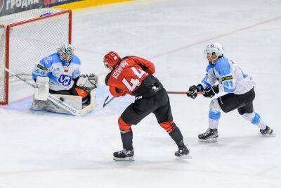 Гродненский «Неман» разгромил молодечненское «Динамо» в игре чемпионата Беларуси по хоккею