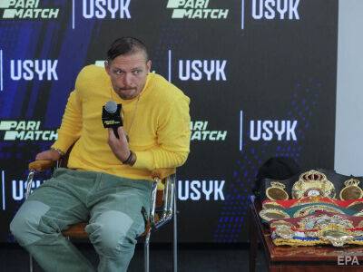 Александр Усик - Энтони Джошуа - Усик заявил, что точно станет абсолютным чемпионом в супертяжелом весе, но боя с Фьюри в 2022 году не будет - gordonua.com - Украина - Англия