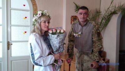 Свадьба после ранения и через восемнадцать лет совместной жизни - ukrinform.ru - Украина - Львов - Полтава - Богодуховск
