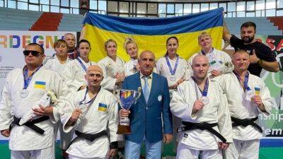 Сборная Украины выиграла медальный зачет чемпионата Европы по парадзюдо