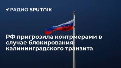 МИД РФ: Москва ответит на блокирование калининградского транзита