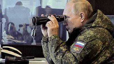 Владимир Путин на учениях "Восток-2022"