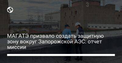 МАГАТЭ призвало создать защитную зону вокруг Запорожской АЭС: отчет миссии