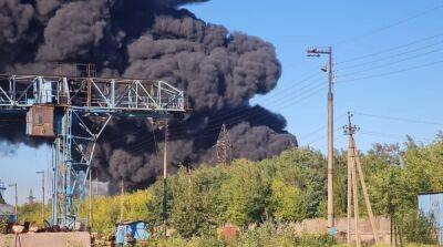 Пожар на нефтебазе в Кривом Роге потушили – ОВА