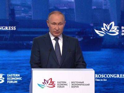 «Страдает больше всех сама Европа»: Путин обвинил Запад в создании «санкционной лихорадки»