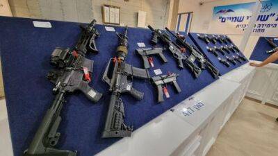 Операция "Небесные врата": полиция арестовала 60 торговцев оружием в Иудее и Самарии