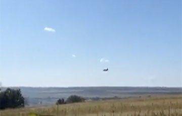 Украинские бойцы сбивают вражеский Су-25 возле Балаклеи: видеофакт