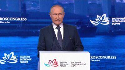 Президент России Путин обвинил Запад в "агрессии"